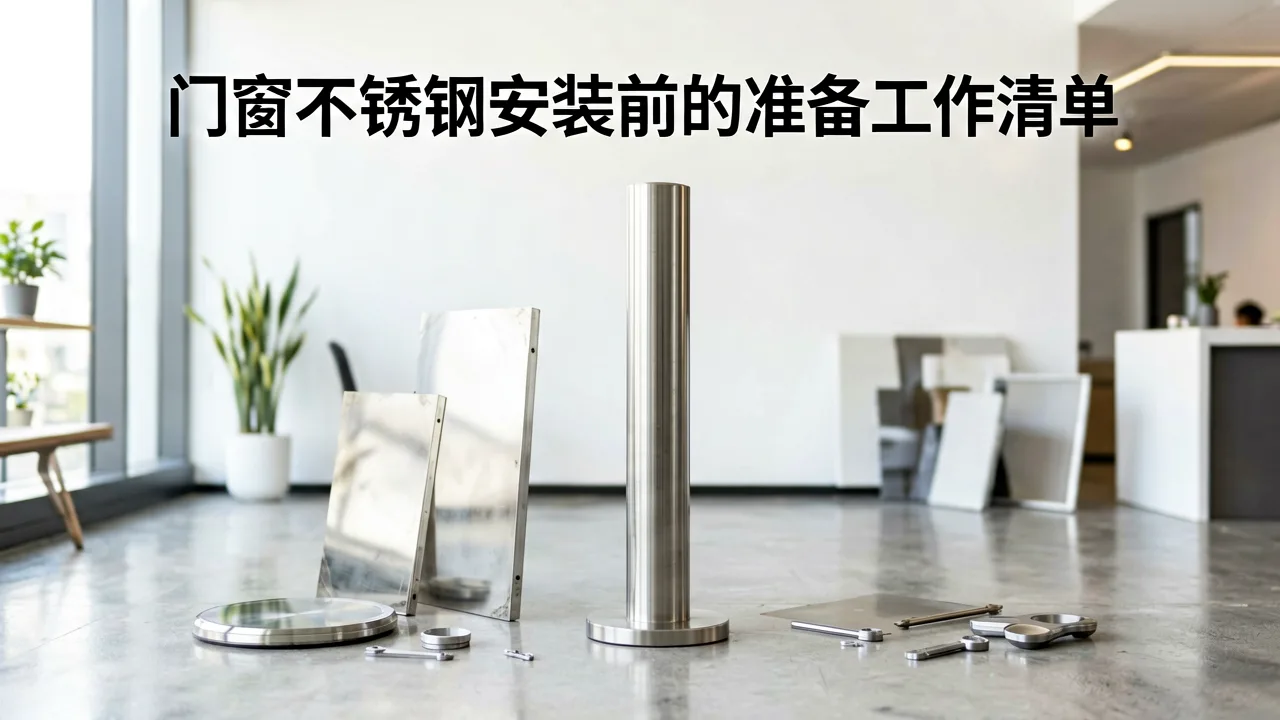 门窗不锈钢安装前的准备工作清单